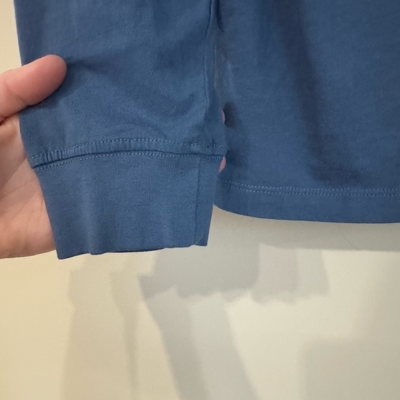 EUC AE long sleeve super soft slate blue men’s Henley size M - Picture 5 of 6